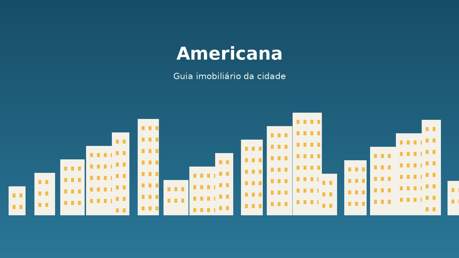 Vista de Americana, Brasil