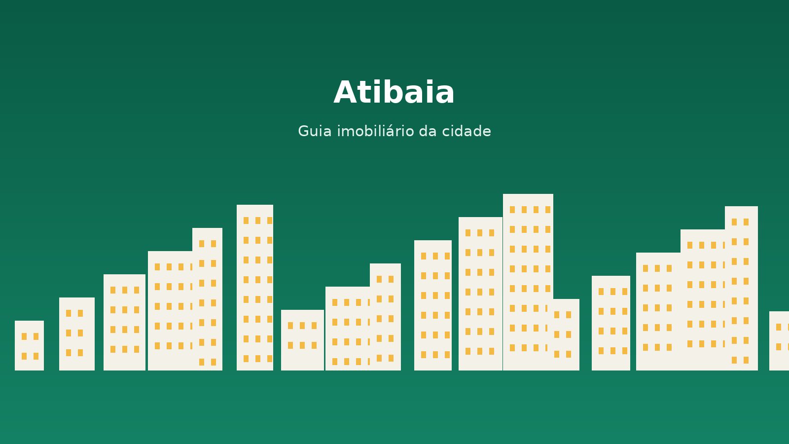 Vista de Atibaia, Brasil