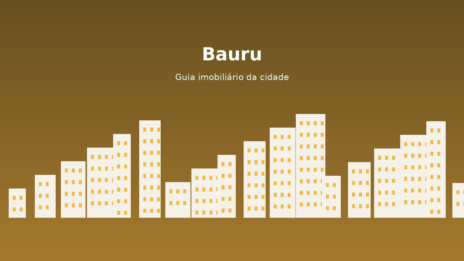 Vista de Bauru, Brasil