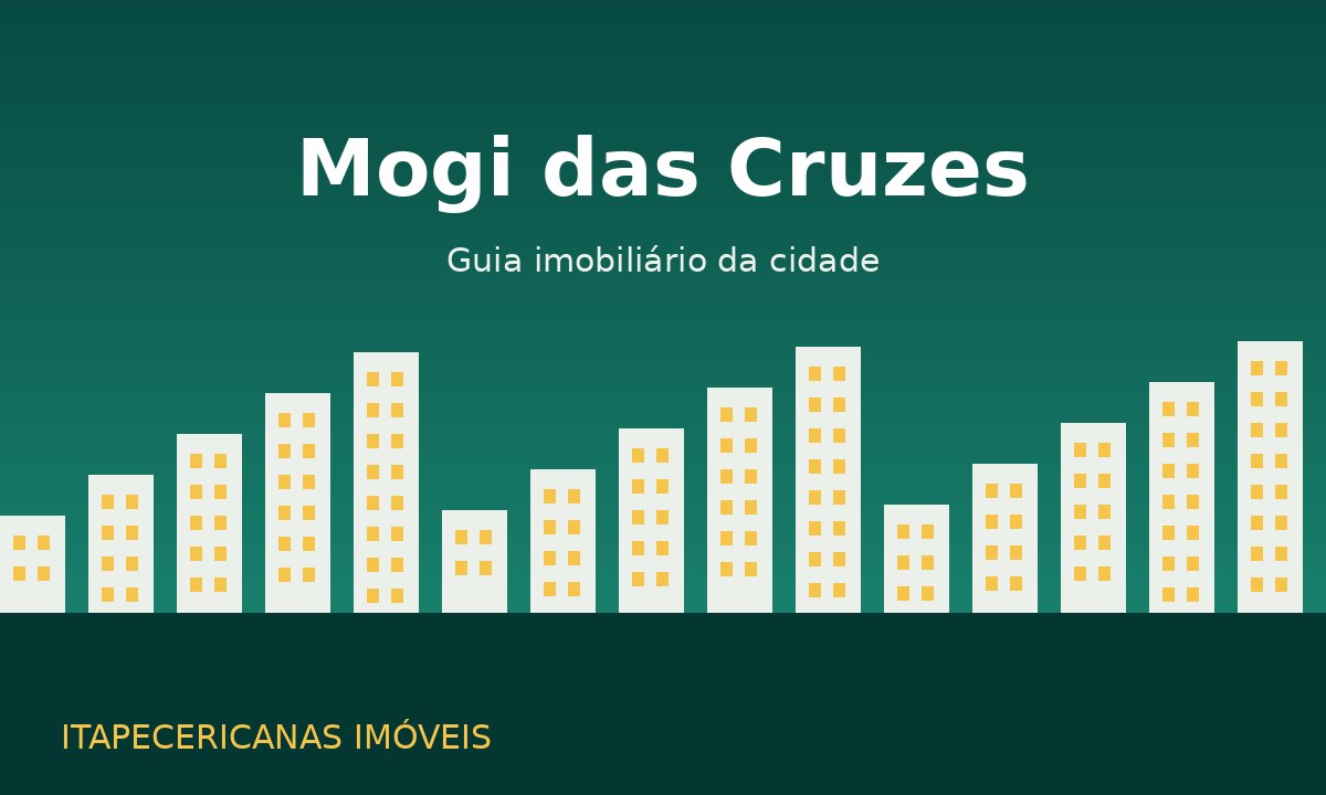 Vista de Mogi das Cruzes, Brasil