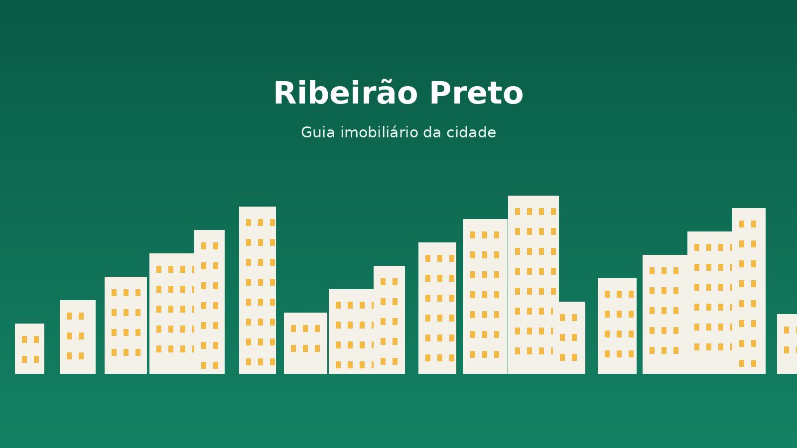 Vista de Ribeirão Preto, Brasil