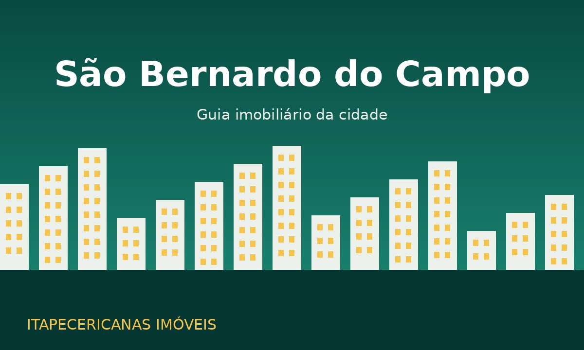 Vista de São Bernardo do Campo, Brasil