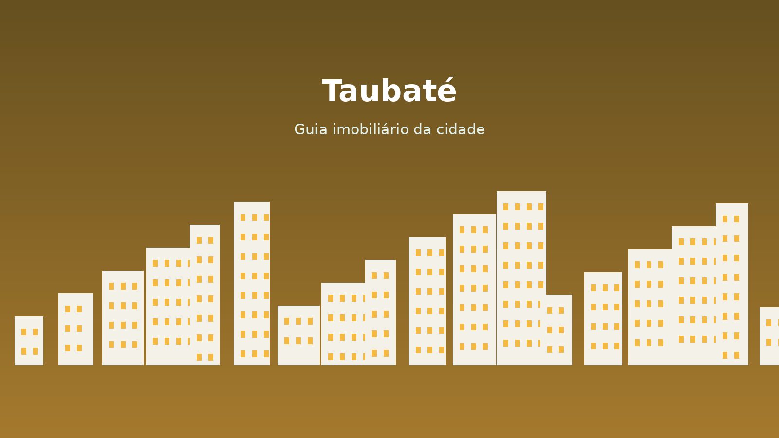 Vista de Taubaté, Brasil